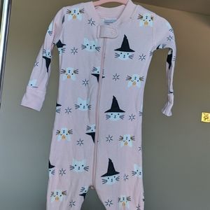 Hanna Andersson Halloween cat's pajamas vguc